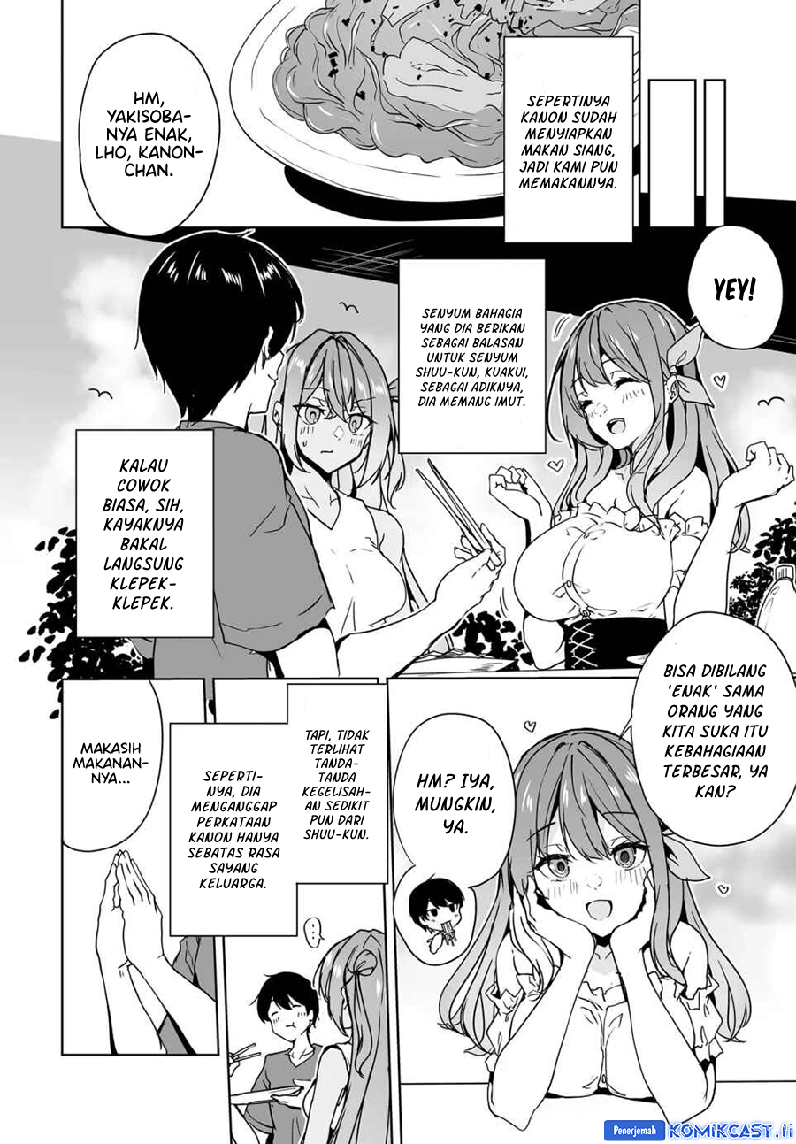 Danshi dato Omotteita Osananajimi to no Shinkon Seikatsu ga Umakuiki sugiru Kudan ni Tsuite Chapter 17.1 Gambar 11