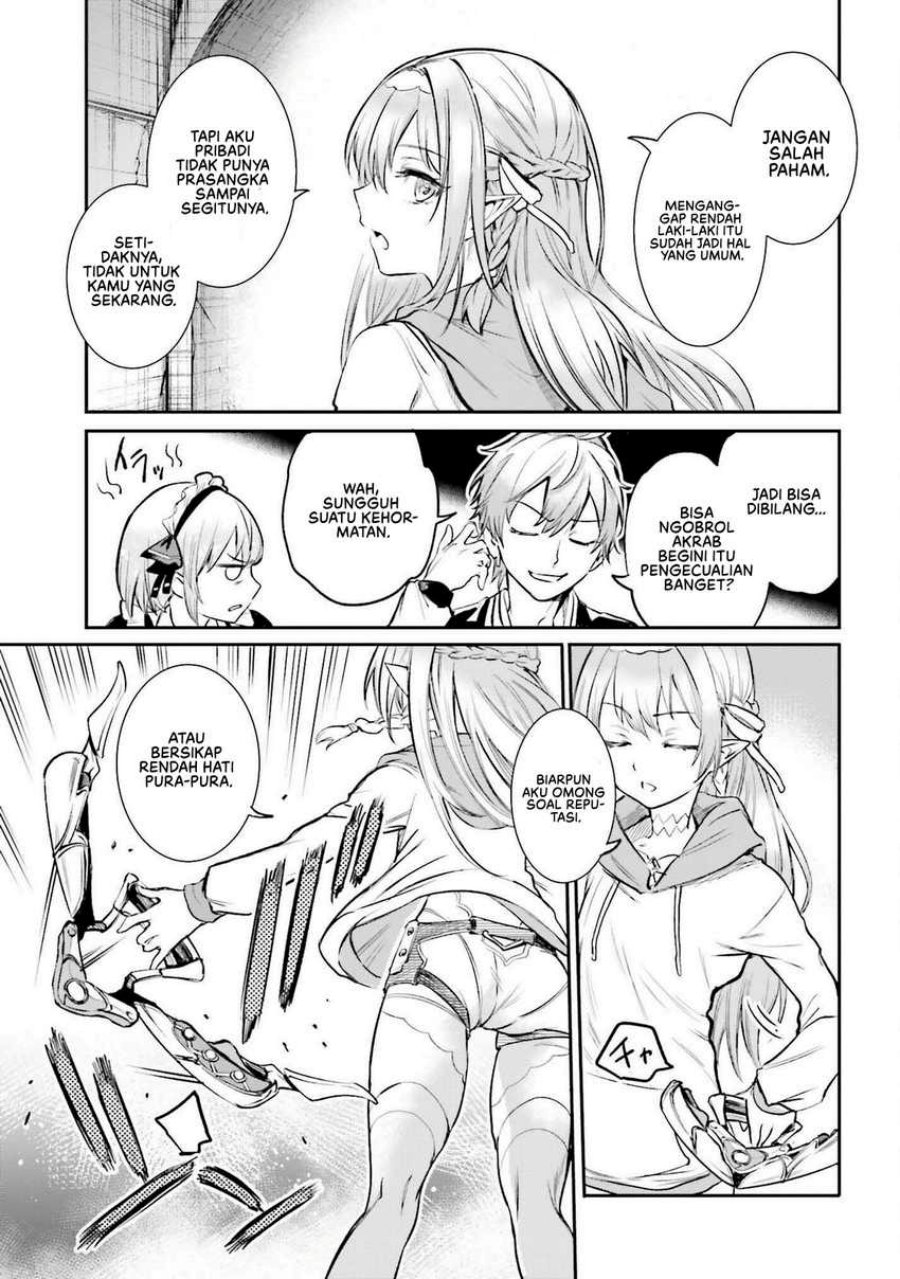 Danshi Kinsei Game Sekai de Ore ga Yarubeki Yuiitsu no Koto – Yuri no Ma ni Hasamaru Otoko to Shite Tensei shite shimaimashita Chapter 02 Gambar 10