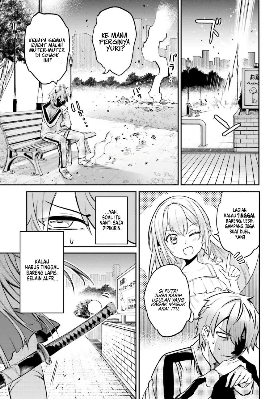 Danshi Kinsei Game Sekai de Ore ga Yarubeki Yuiitsu no Koto – Yuri no Ma ni Hasamaru Otoko to Shite Tensei shite shimaimashita Chapter 03 Gambar 10