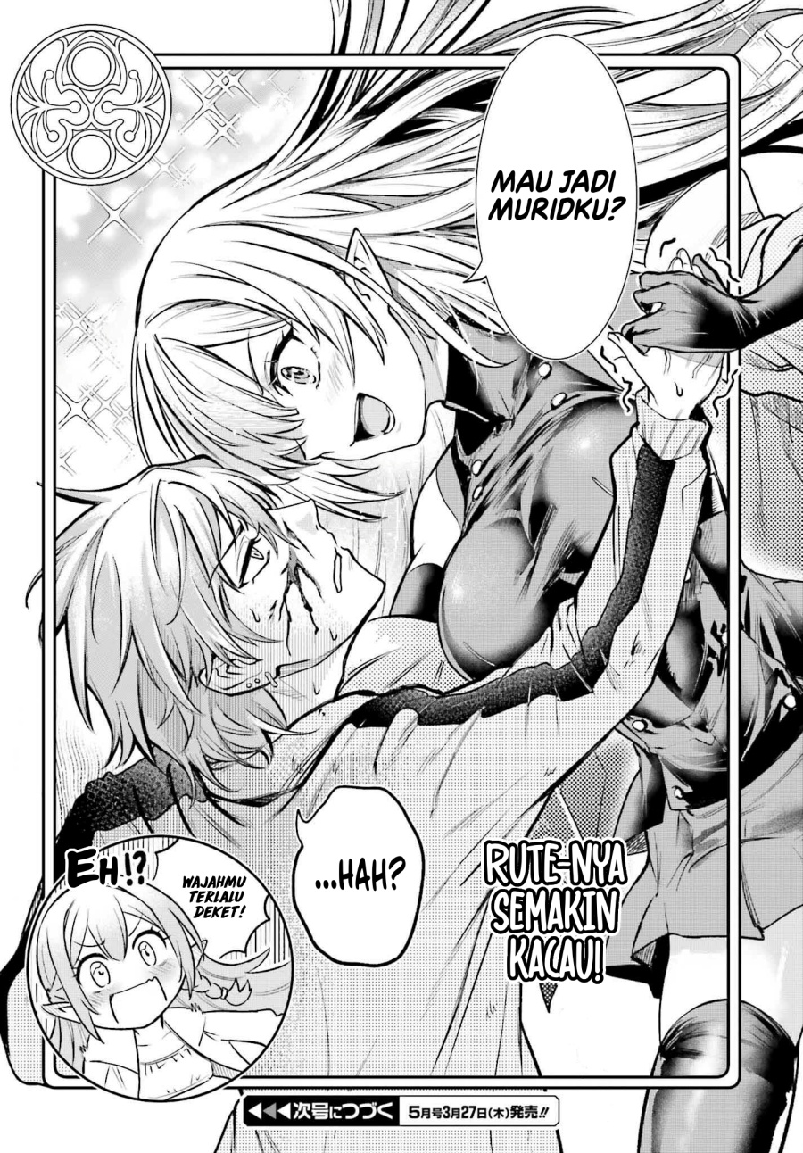 Danshi Kinsei Game Sekai de Ore ga Yarubeki Yuiitsu no Koto – Yuri no Ma ni Hasamaru Otoko to Shite Tensei shite shimaimashita Chapter 03 Gambar 37