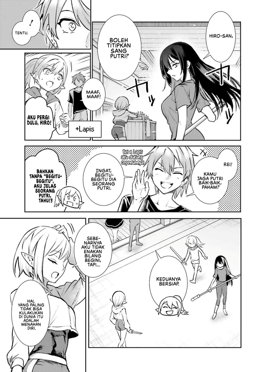 Danshi Kinsei Game Sekai de Ore ga Yarubeki Yuiitsu no Koto – Yuri no Ma ni Hasamaru Otoko to Shite Tensei shite shimaimashita Chapter 05 Gambar 16