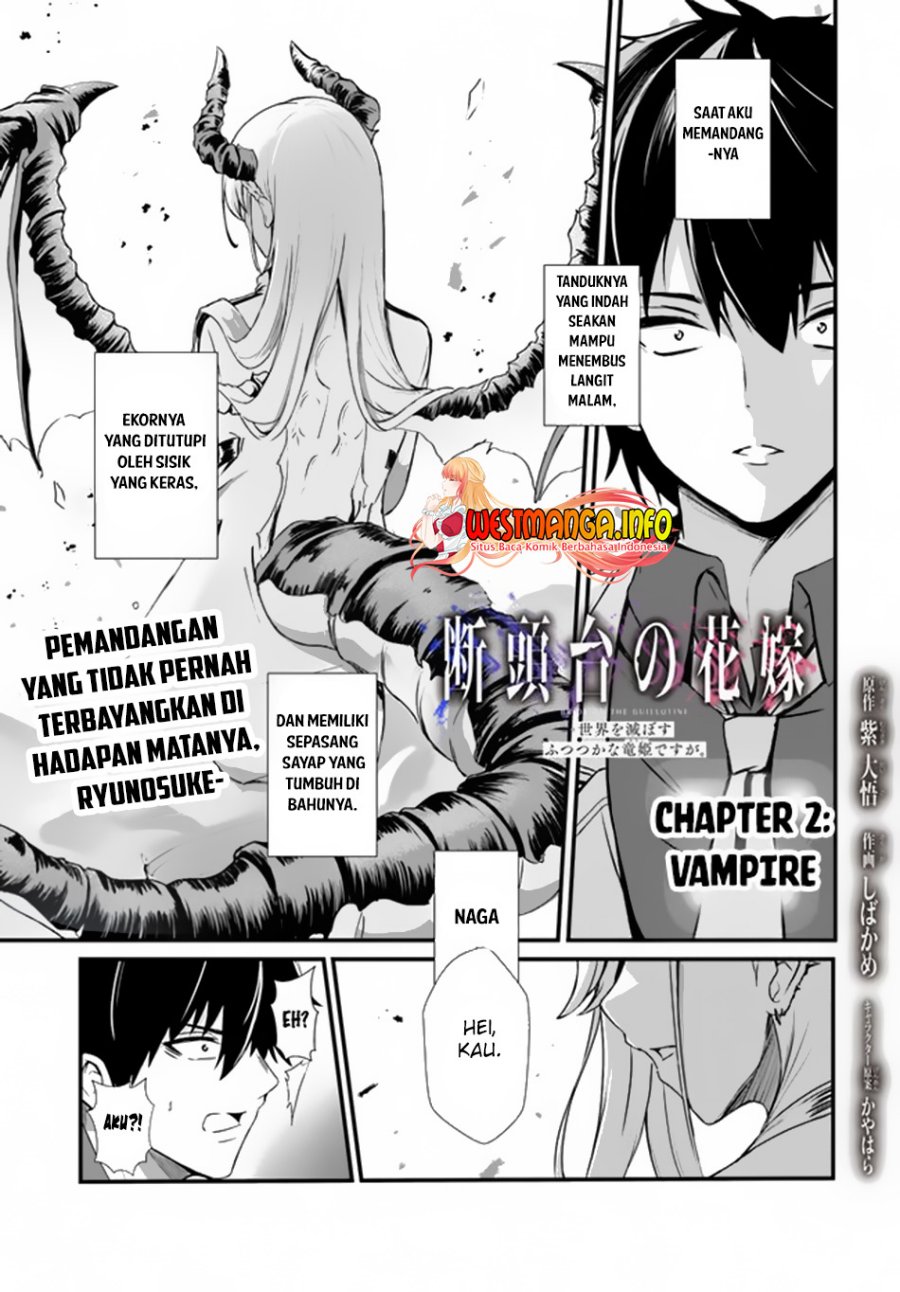 Dantoudai no Hanayome – Sekai wo Horobosu Futsutsuka na Tatsuki desu ga Chapter 02 Gambar 4