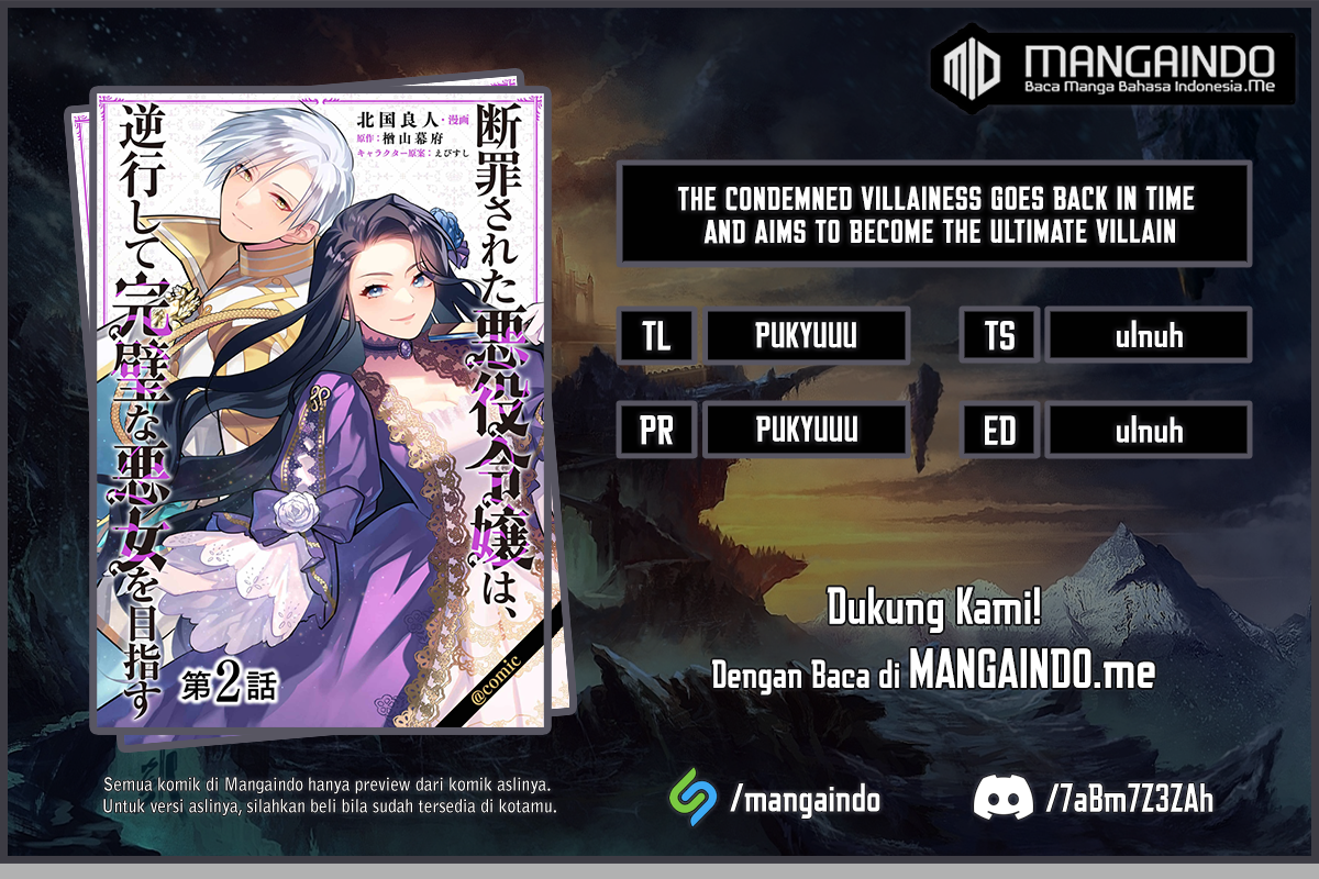 Danzaisareta Akuyaku Reijou wa, Gyakkou shite Kanpeki na Akujo wo Mezasu Chapter 03 Gambar 1
