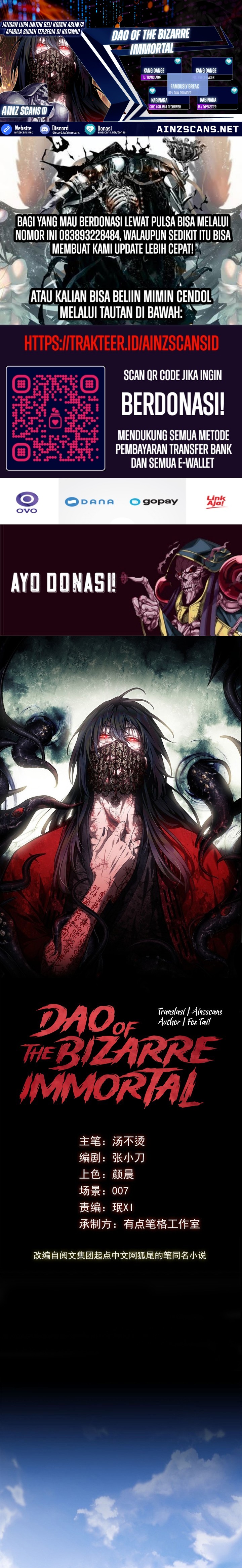 Dao of the Bizarre Immortal Chapter 03 Gambar 1
