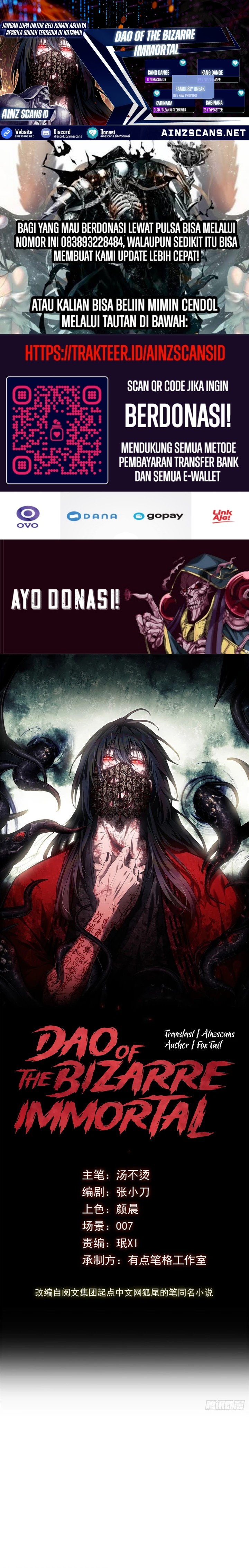 Dao of the Bizarre Immortal Chapter 05 Gambar 1