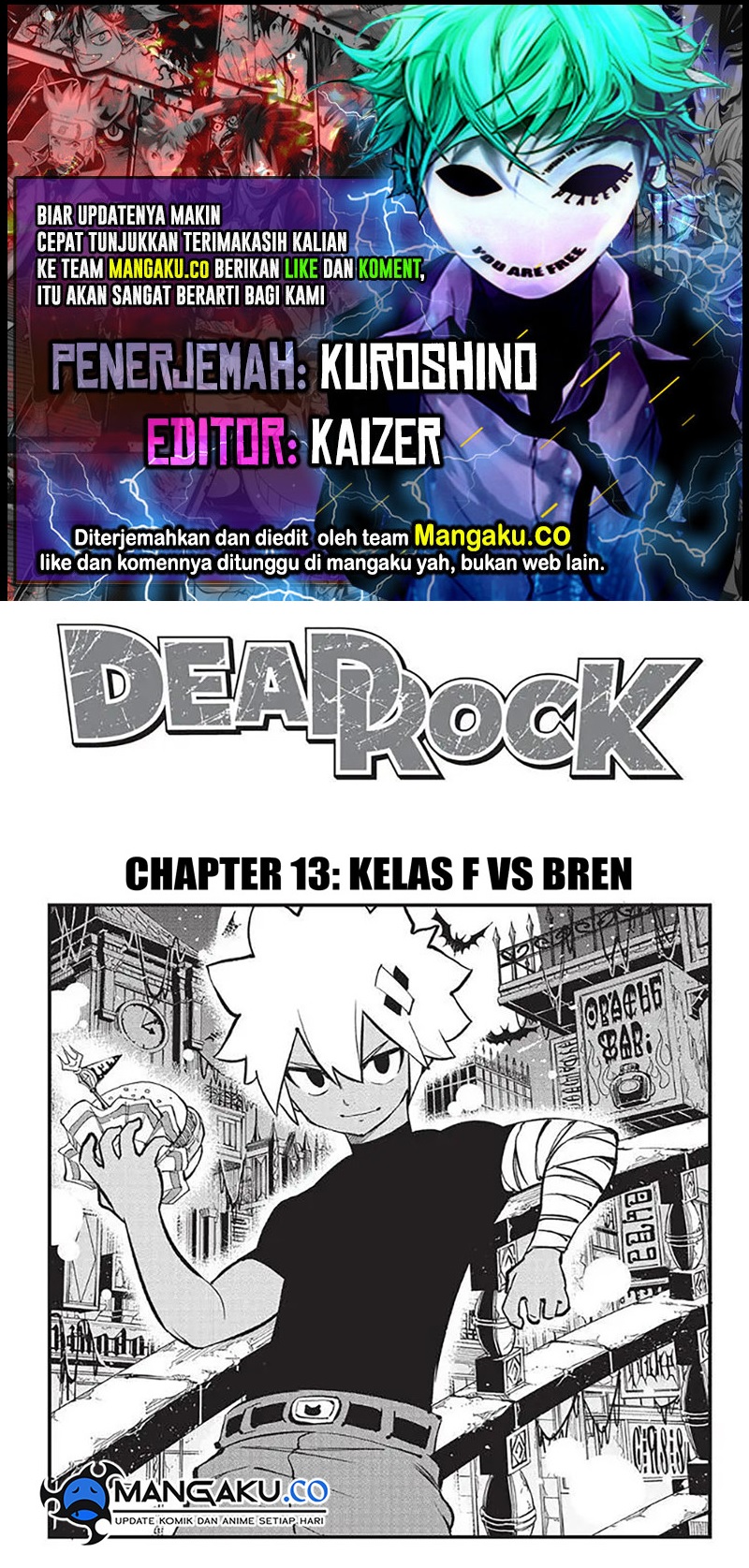 Dead Rock Chapter 13 Gambar 1