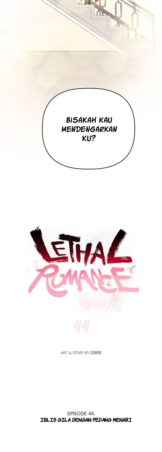 Deadly VS Romance (Lethal Romance) Chapter 44 Gambar 9