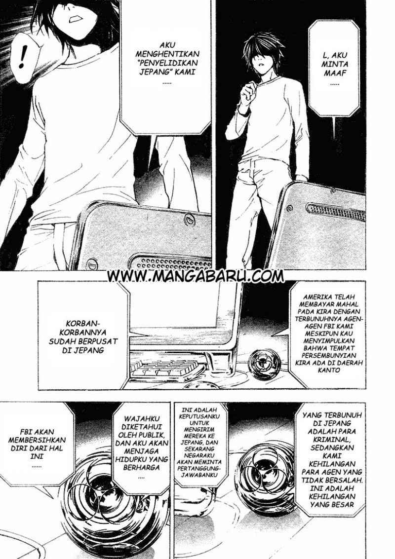 Death Note Chapter 08 Gambar 16