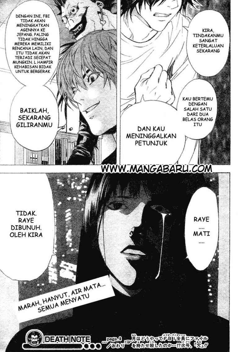 Death Note Chapter 08 Gambar 20