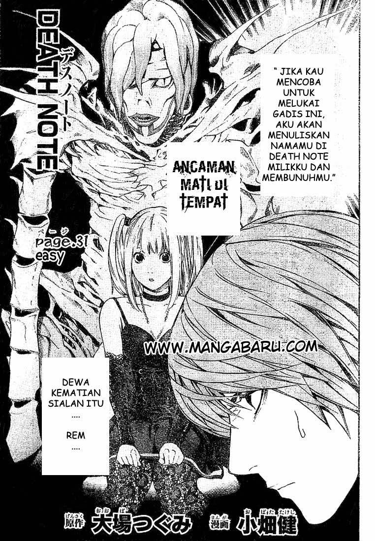 Death Note Chapter 31 Gambar 1