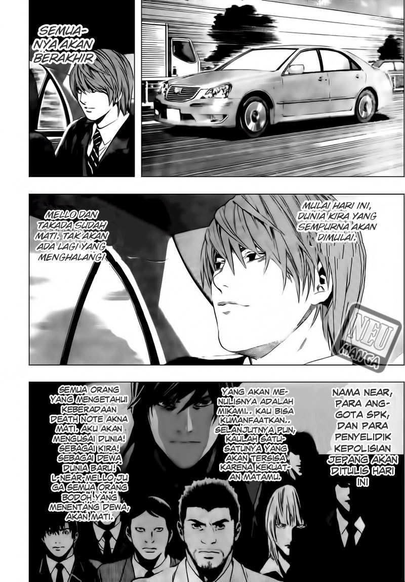 Death Note Chapter 100 Gambar 15