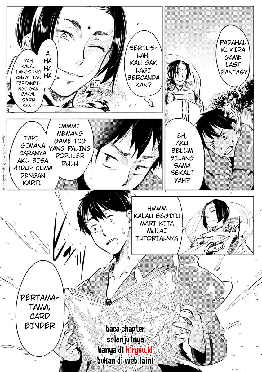 Deck Hitotsu de Isekai Tanbou Chapter 01 Gambar 14