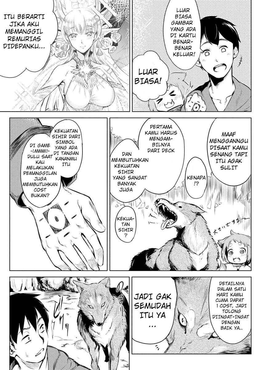 Deck Hitotsu de Isekai Tanbou Chapter 01 Gambar 20