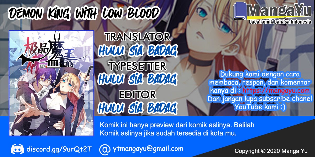 Demon King With Low Blood Chapter 14 Gambar 1