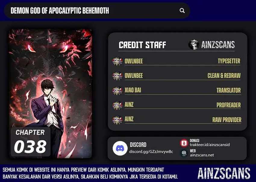 Demon God of Apocalyptic Behemoth Chapter 38 Gambar 1