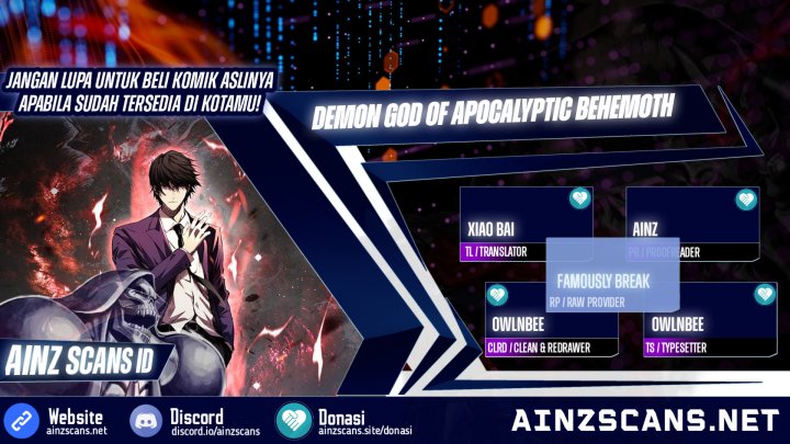 Demon God of Apocalyptic Behemoth Chapter 44 Gambar 1