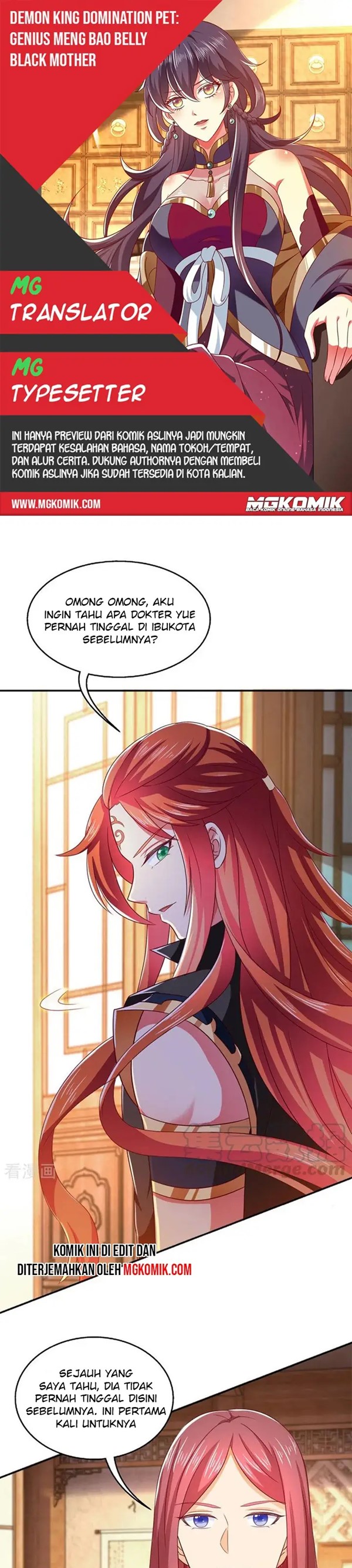 Demon King Domination Pet Genius Meng Bao Belly Black Mother Chapter 30 Gambar 1