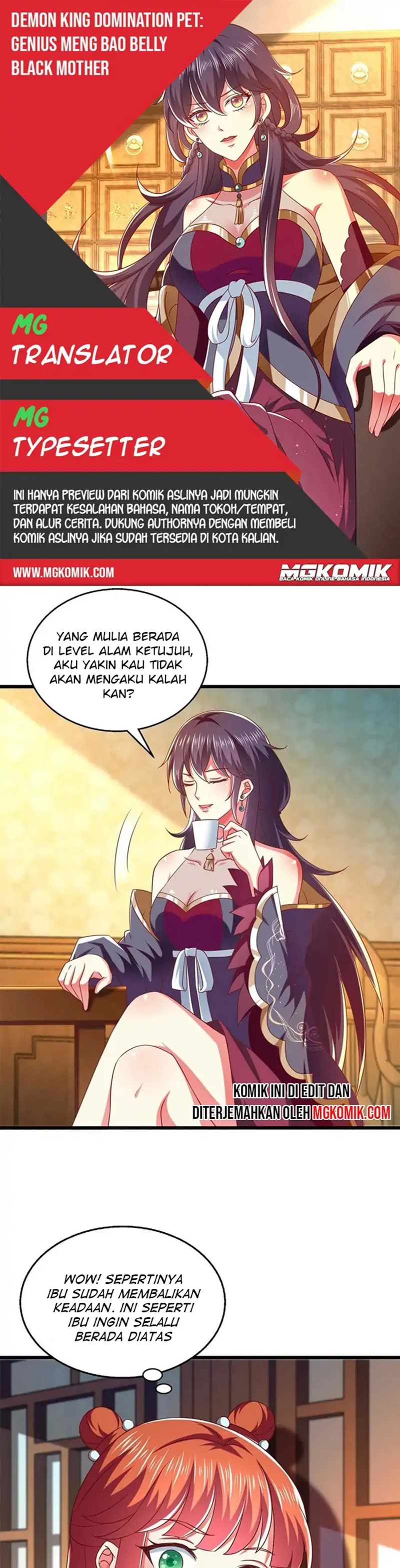 Demon King Domination Pet Genius Meng Bao Belly Black Mother Chapter 37 Gambar 1