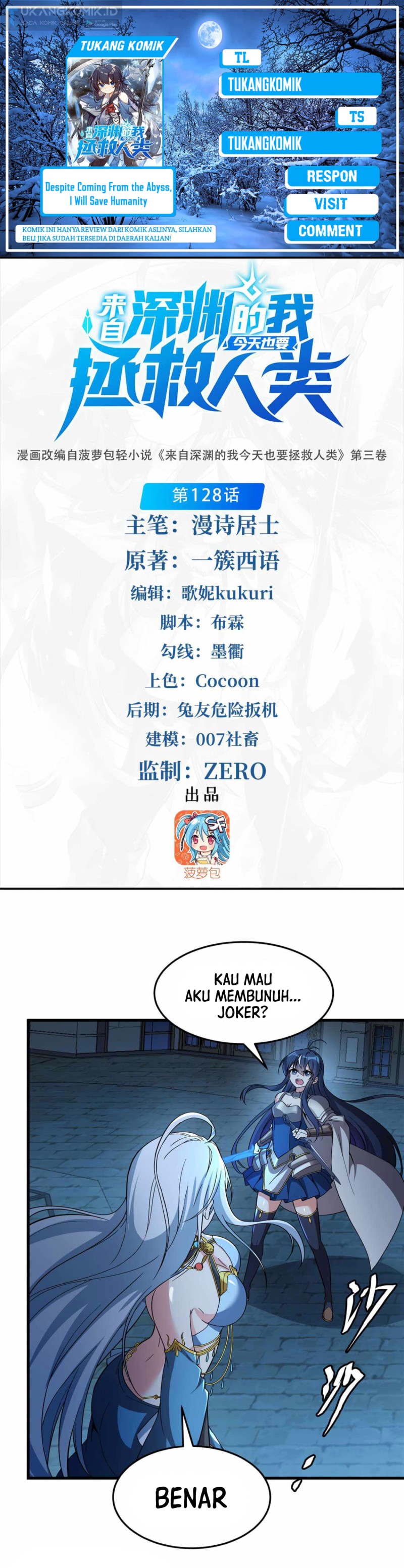 Despite Coming From The Abyss, I Will Save Humanity Chapter 128 Gambar 1