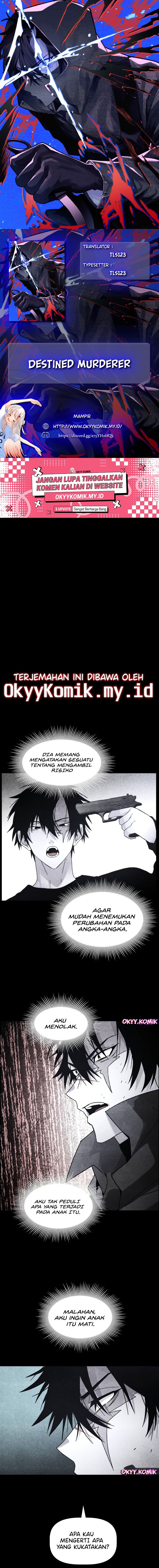Destined Murderer Chapter 22 Gambar 1