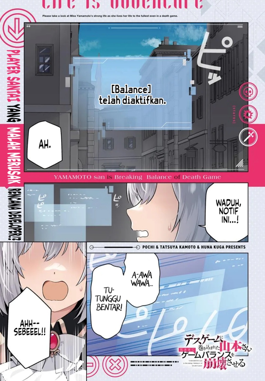 Desugemu ni Makikomareta Yamamoto-san, Kimama ni Gemu Baransu wo Hokai Saseru Chapter 01 Gambar 2