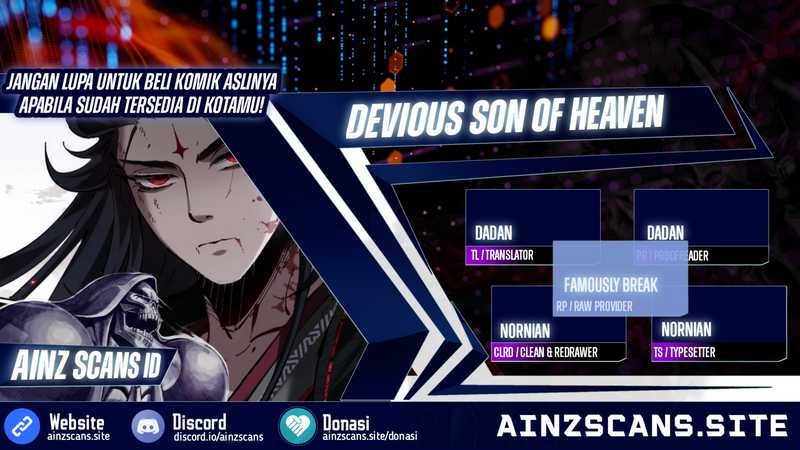 Devious Son Of Heaven Chapter 06 Gambar 1