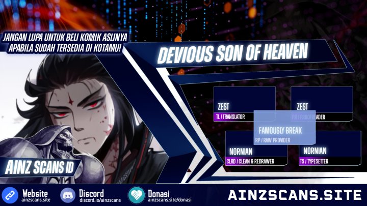 Devious Son Of Heaven Chapter 07 Gambar 1