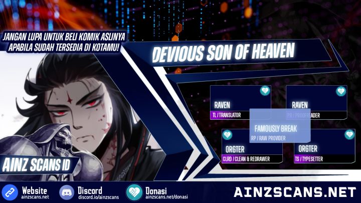 Devious Son Of Heaven Chapter 54 Gambar 1
