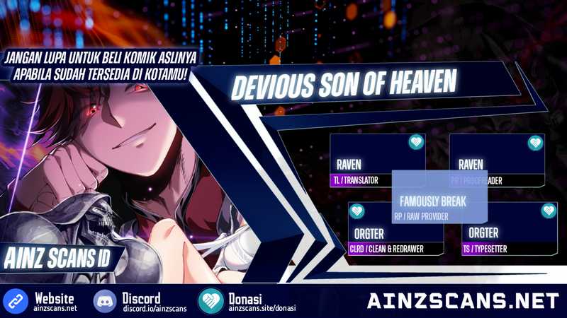 Devious Son Of Heaven Chapter 83 Gambar 1