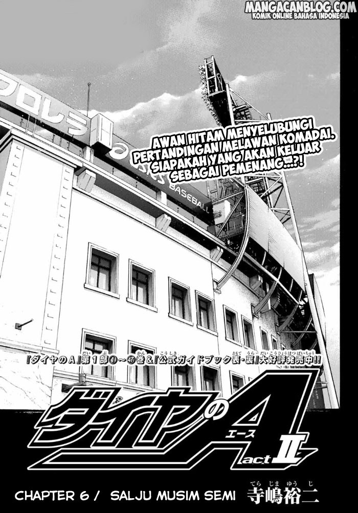 Diamond no Ace Act 2 Chapter 06 Gambar 1