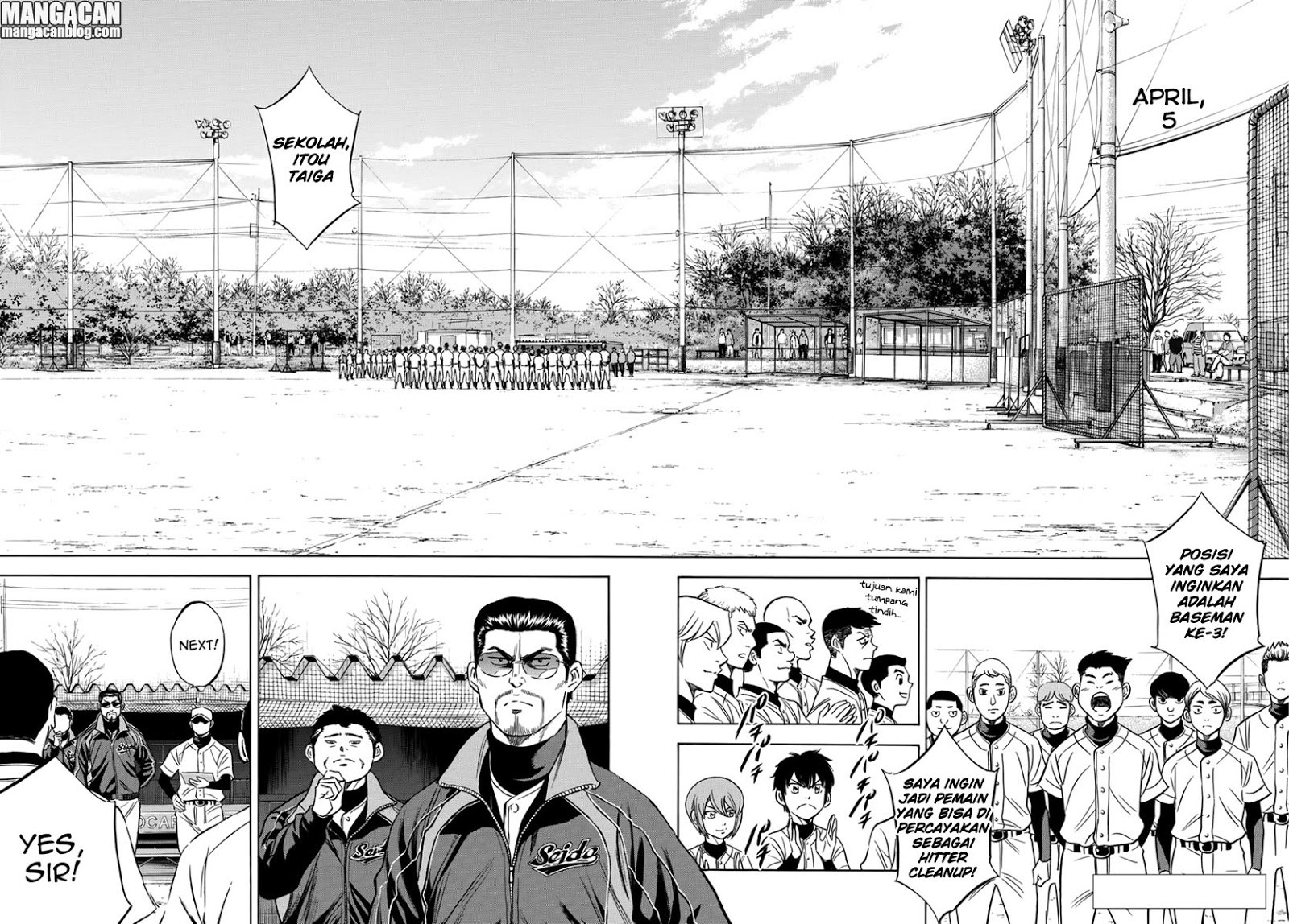 Diamond no Ace Act 2 Chapter 12 Gambar 2