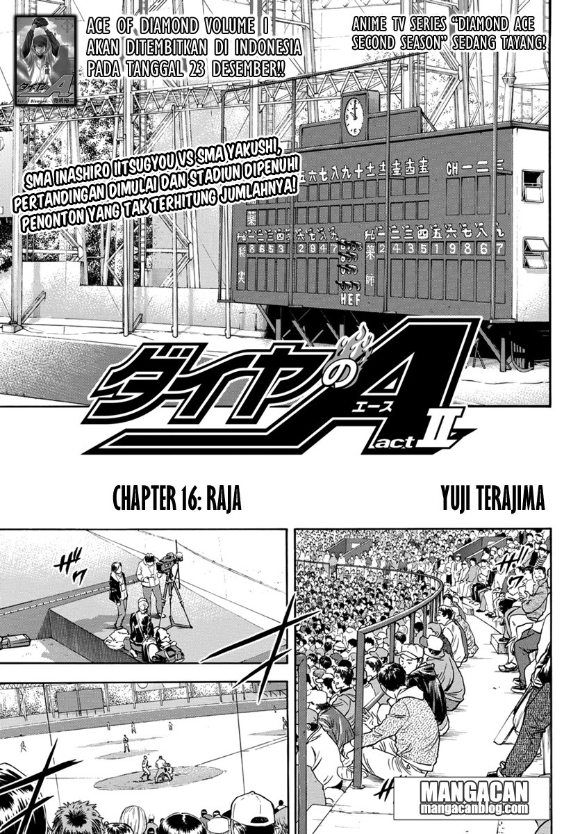 Diamond no Ace Act 2 Chapter 16 Gambar 1