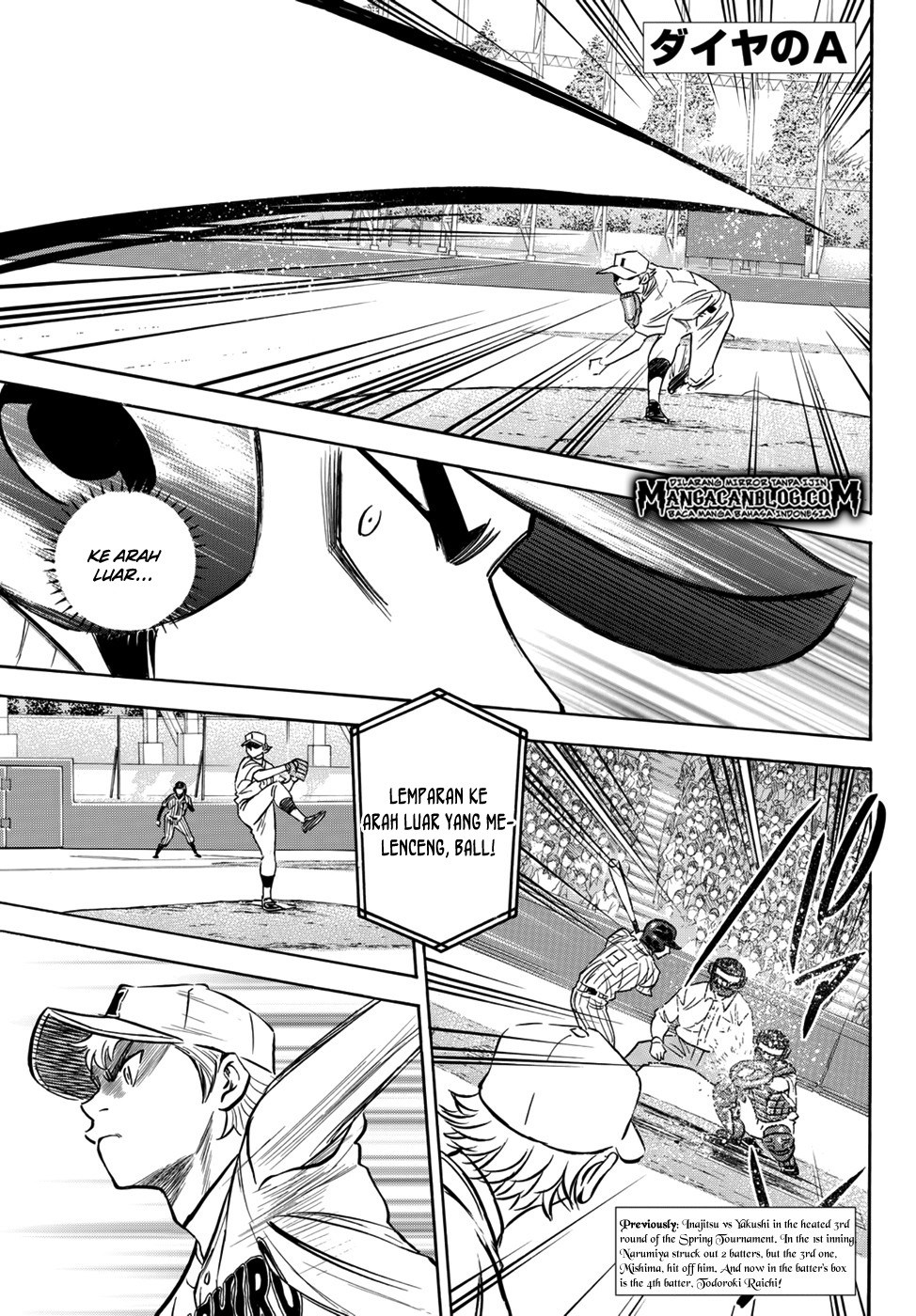 Diamond no Ace Act 2 Chapter 18 Gambar 2