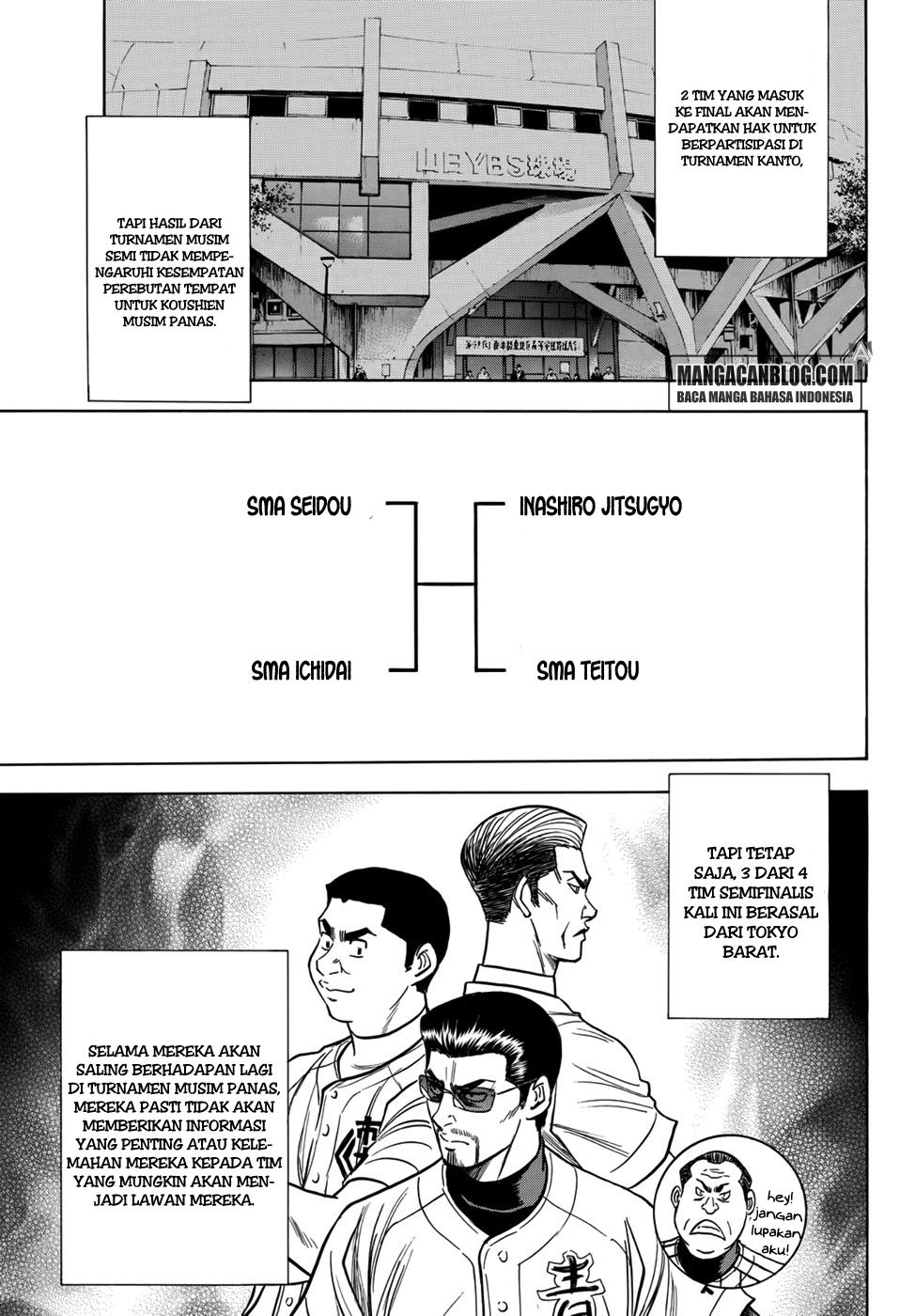 Diamond no Ace Act 2 Chapter 31 Gambar 15