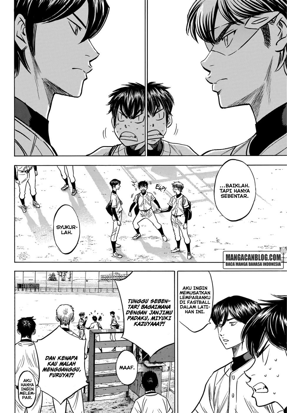Diamond no Ace Act 2 Chapter 34 Gambar 2