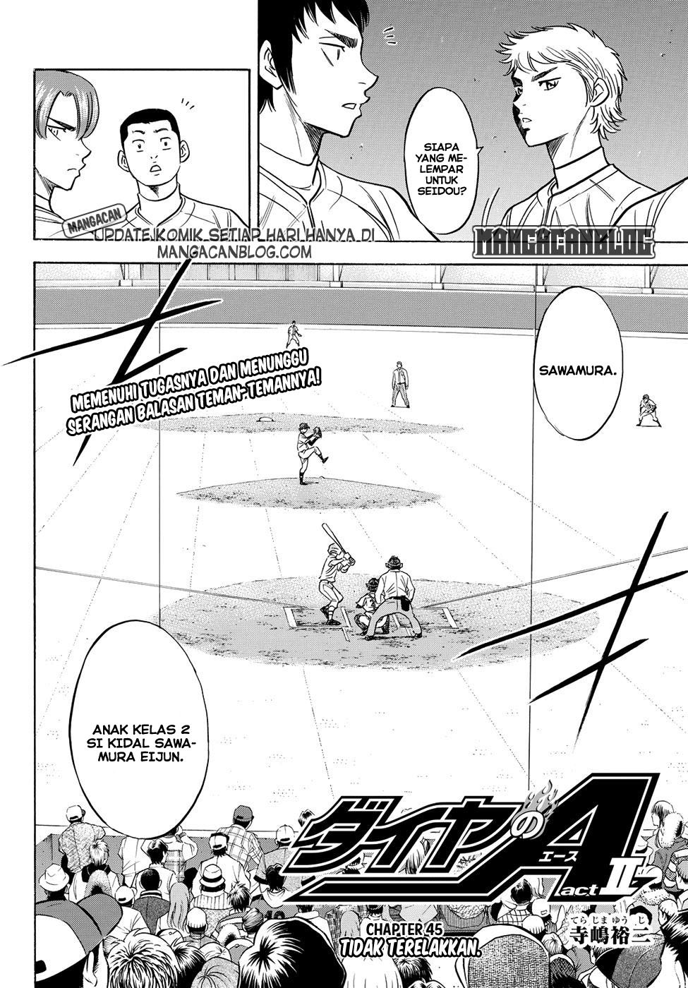 Diamond no Ace Act 2 Chapter 45 Gambar 2