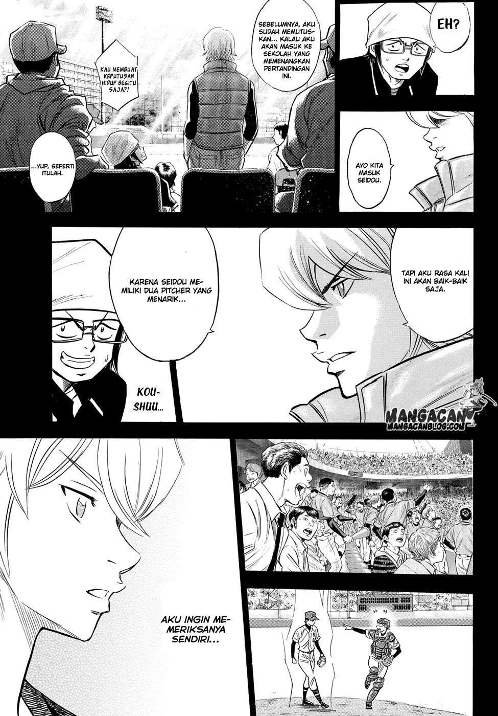 Diamond no Ace Act 2 Chapter 52 Gambar 17