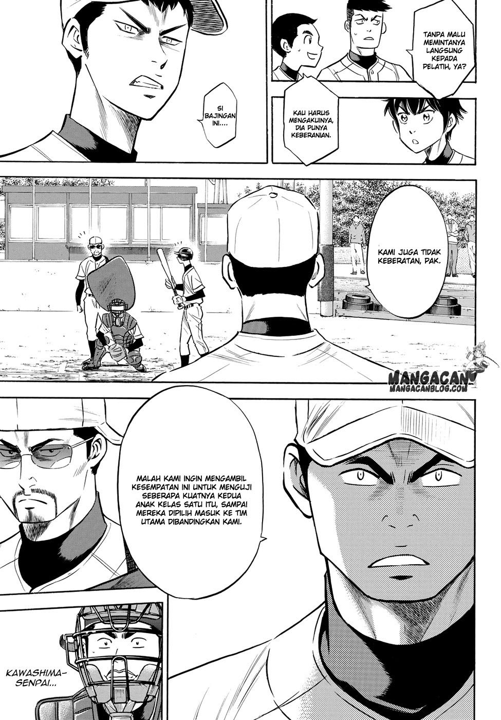 Diamond no Ace Act 2 Chapter 58 Gambar 9