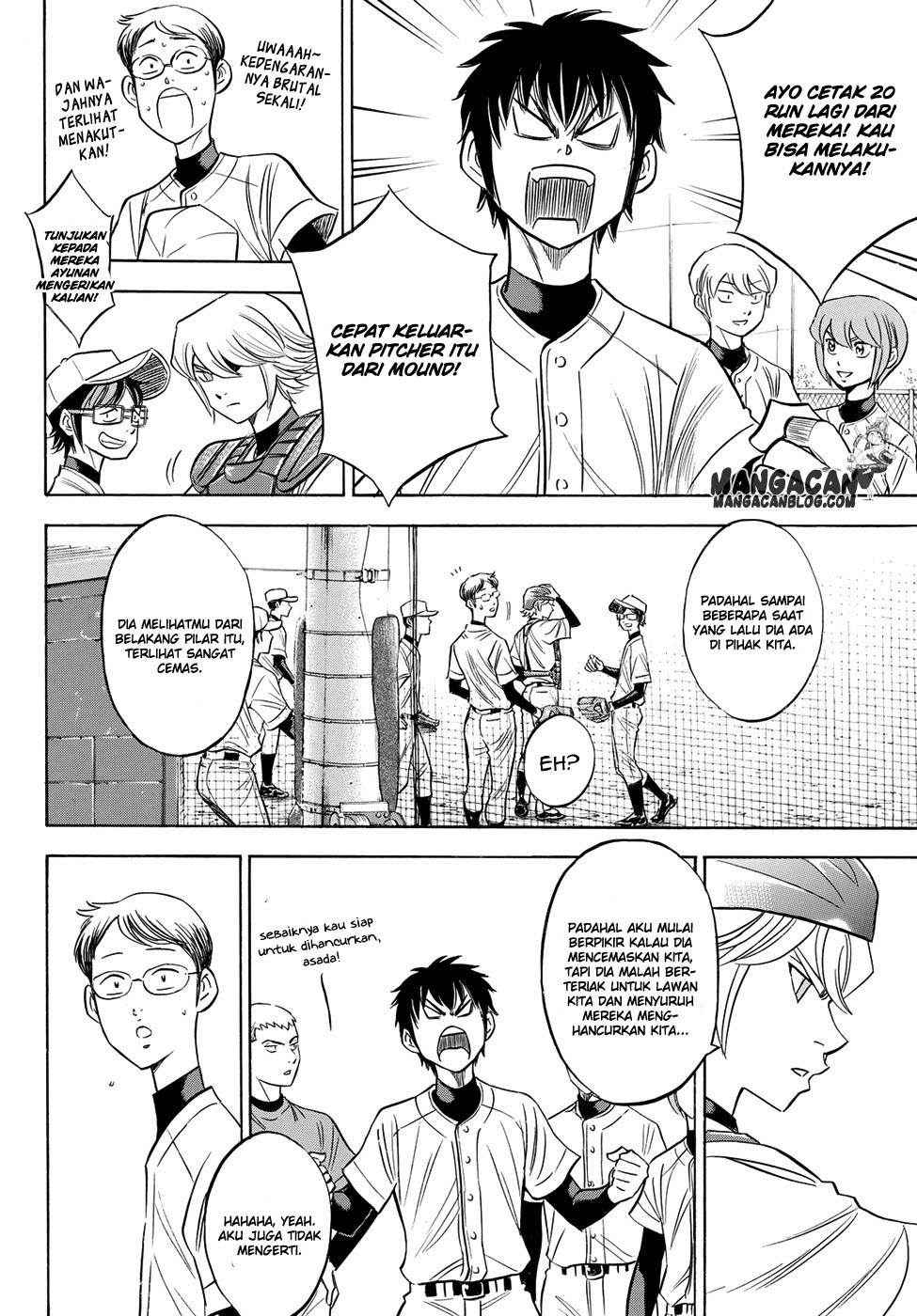 Diamond no Ace Act 2 Chapter 58 Gambar 14