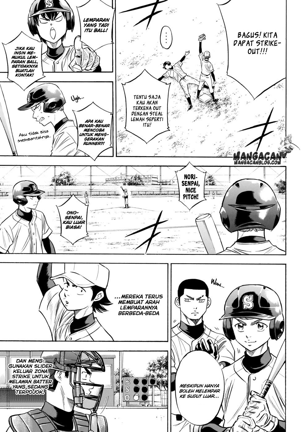 Diamond no Ace Act 2 Chapter 62 Gambar 5