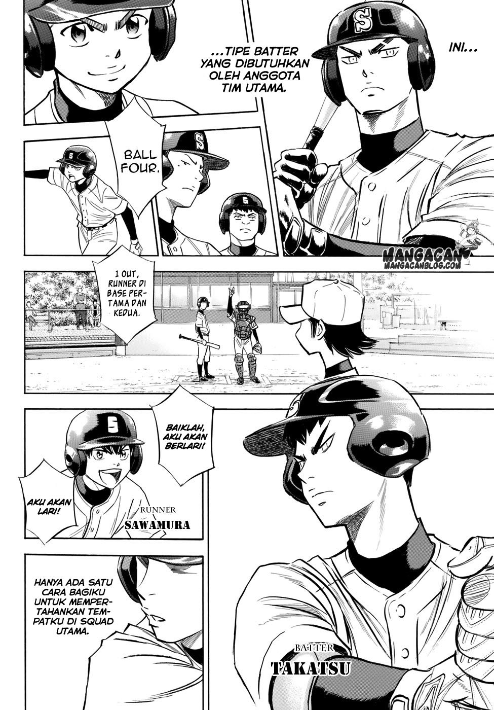 Diamond no Ace Act 2 Chapter 62 Gambar 8