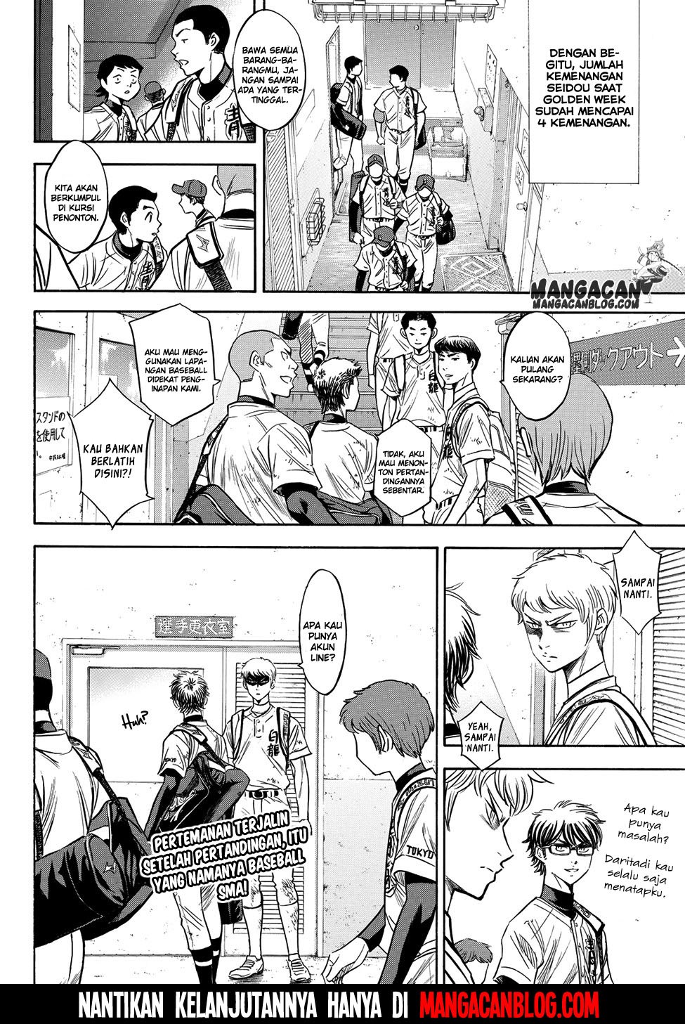 Diamond no Ace Act 2 Chapter 75 Gambar 21