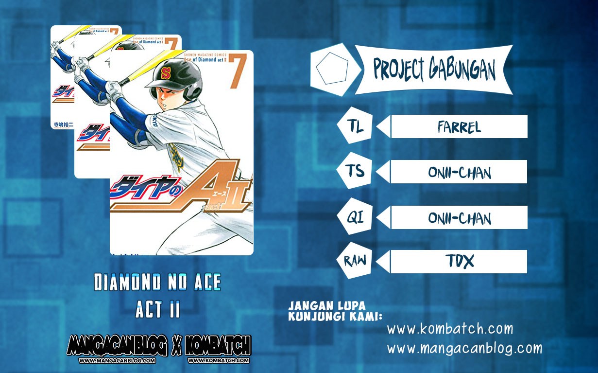 Diamond no Ace Act 2 Chapter 82 Gambar 1