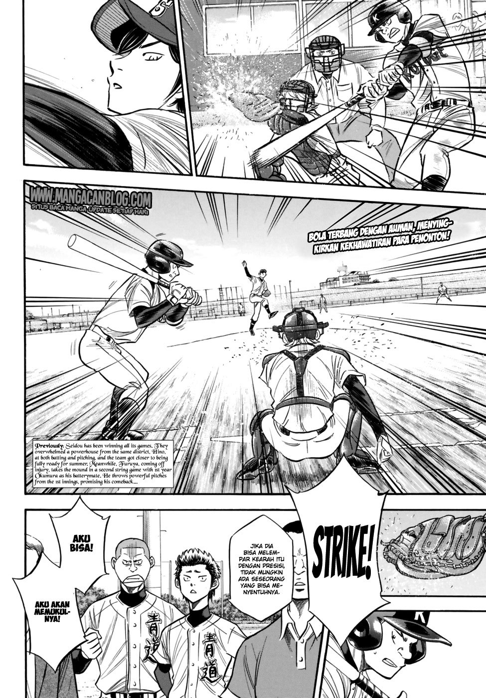 Diamond no Ace Act 2 Chapter 95 Gambar 2
