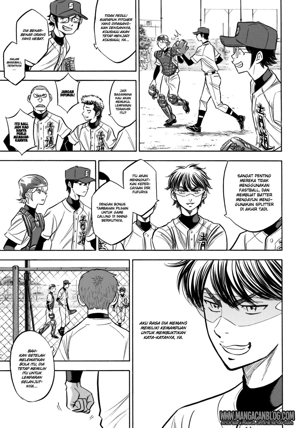 Diamond no Ace Act 2 Chapter 95 Gambar 11