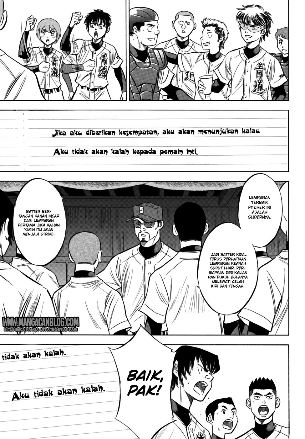 Diamond no Ace Act 2 Chapter 95 Gambar 19