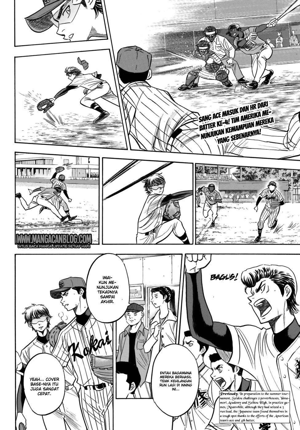 Diamond no Ace Act 2 Chapter 106 Gambar 3