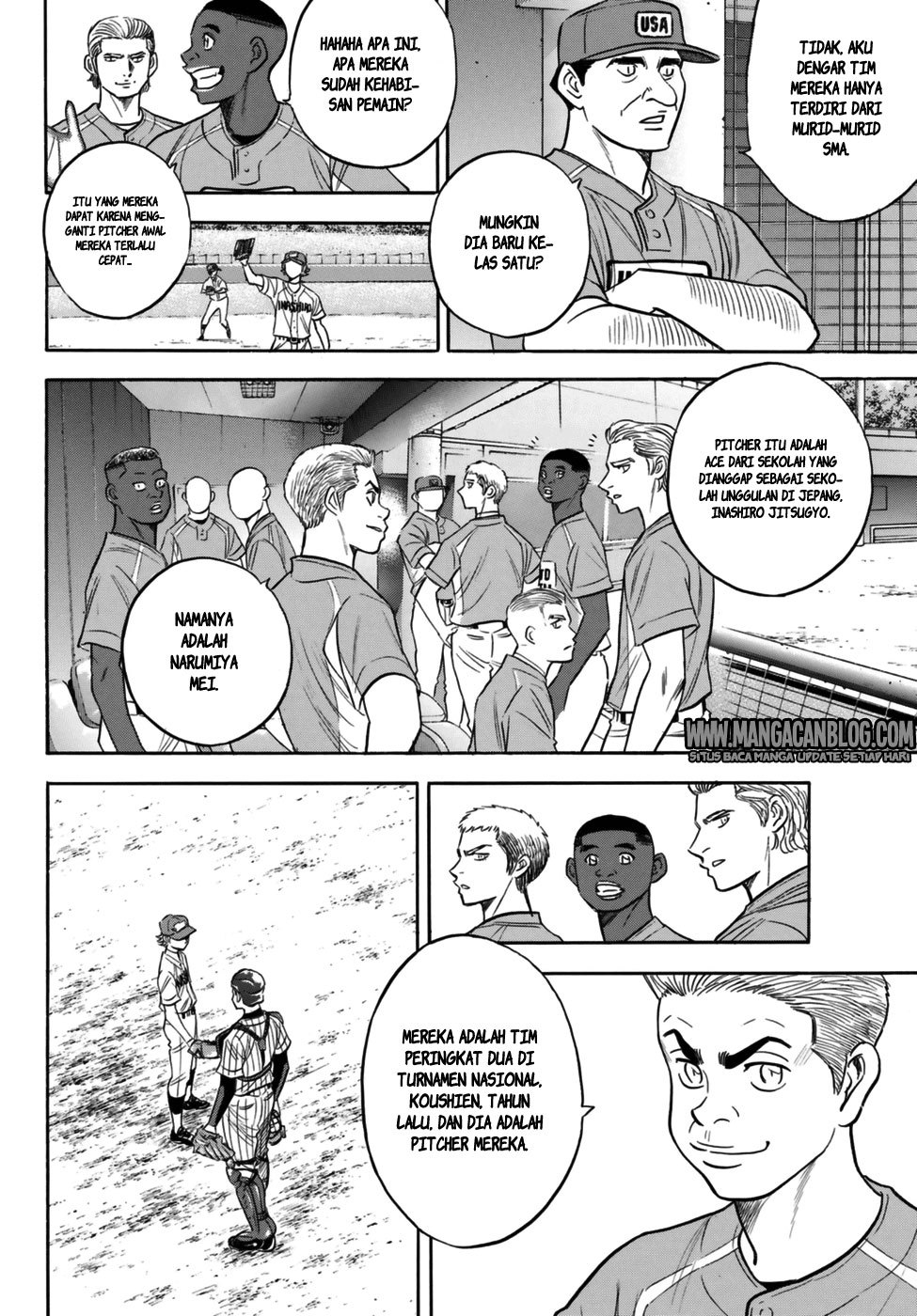 Diamond no Ace Act 2 Chapter 106 Gambar 13