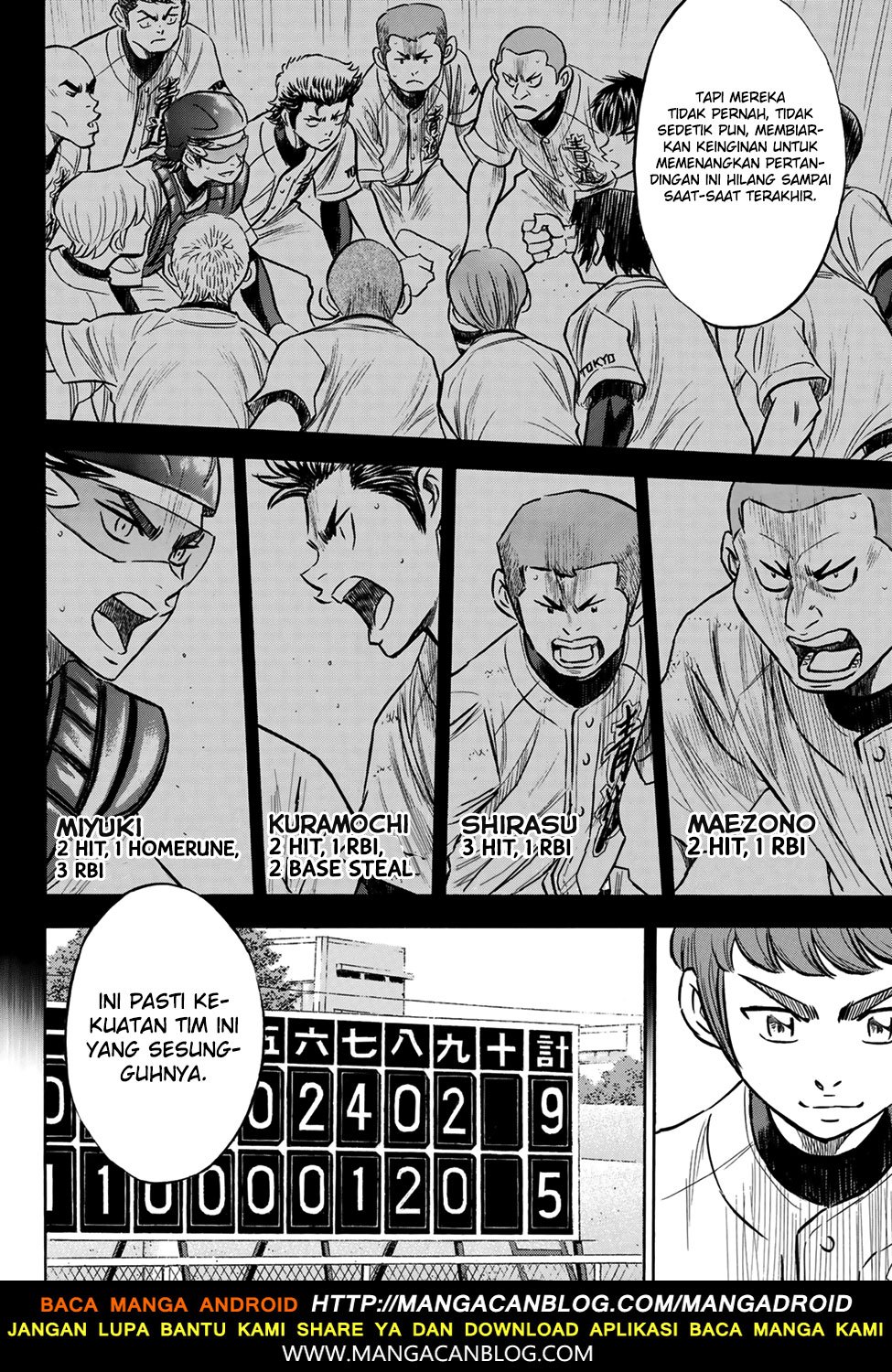 Diamond no Ace Act 2 Chapter 139 Gambar 14