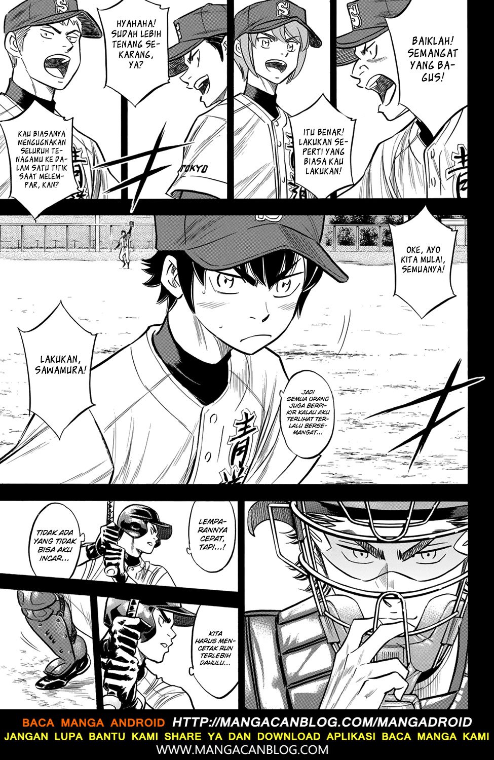 Diamond no Ace Act 2 Chapter 140 Gambar 7